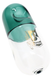 6B Glass Pill Steamroller Pipe