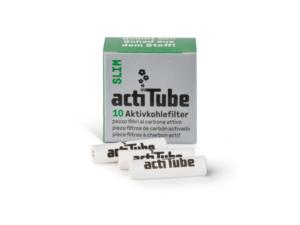 actiTube Slim 7mm Activated Charcoal Filters