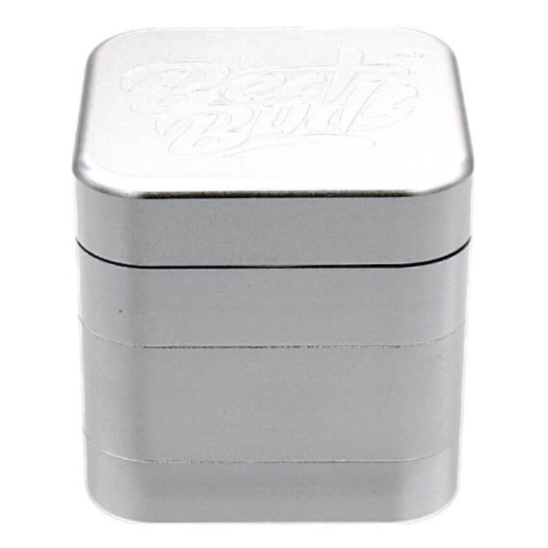 Best Buds The Cube 4-Part Aluminium Grinder