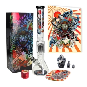 Black Leaf Ronin & Geisha Percolator Ice Bong