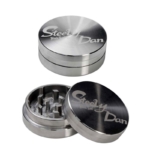 Black Leaf Steely Dan 2-Piece Stainless Steel Grinder