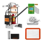 Dabpress 4-Ton Hydraulic Rosin Press (3×5″ Dual Heated Plates)