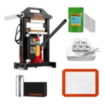 Dabpress 6-Ton Hydraulic Rosin Press (3×5″ Dual Heated Plates)