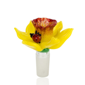 Empire Glassworks Daffodil Bowl Piece 14mm
