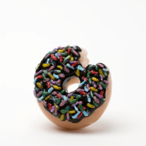 Empire Glassworks Donut Bite Me Dry Pipe