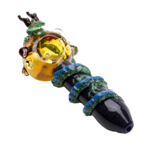 Empire Glassworks Dragon Sphere Small Spoon Pipe
