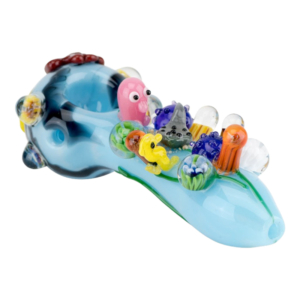 Empire Glassworks Great Barrier Reef Small Spoon Pipe