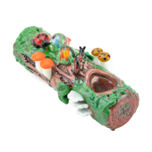 Empire Glassworks Mossy Log Hand Pipe