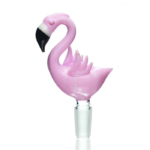 Empire Glassworks Pink Flamingo Bowl Piece 14mm