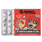 G-Rollz Super Slim 6mm Activated Charcoal Filters