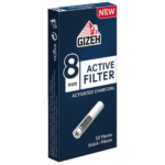 GIZEH Active Filter 8mm Activated Charcoal Filters