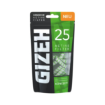 GIZEH Active Filter Conical 6-7mm Activated Charcoal Filters