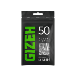 GIZEH Active Filter Slim 6mm Activated Charcoal Filters