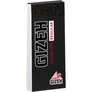 GIZEH Black Filter Tips Regular
