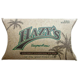 Hazy's Superflow Coconut 8mm Activated Charcoal Filters