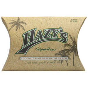 Hazy's Superflow Coconut + Meerschaum 6mm Activated Charcoal Filters