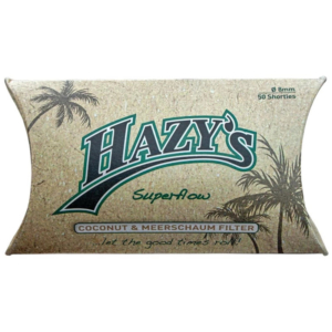 Hazy's Superflow Coconut + Meerschaum 8mm Activated Charcoal Filters