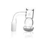 Honeybee Herb Honeysuckle Bubble Quartz Banger 90°