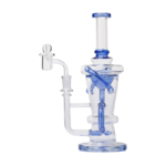 Human Grade 10.25" Straight Recycler Water Pipe