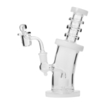 Human Grade 8 Inch Bent Neck Dab Rig