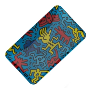 K.Haring Glass Rolling Tray