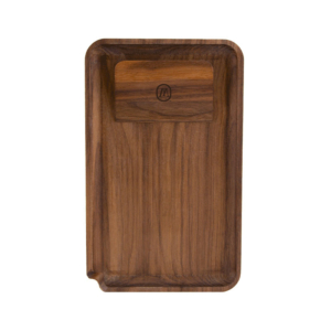 Marley Natural Small Walnut Rolling Tray