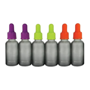 ONGROK Glass Dropper Jars (6-Pack)