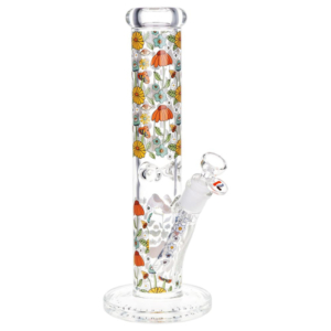 Pulsar Design Series Flower Vision Glass Water Pipe