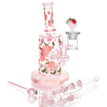 Pulsar Fruit Series Peaches & Cream Glow Dab Rig Kit