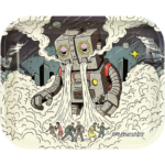 Pulsar Metal Rolling Tray Attack of the Dope Bot