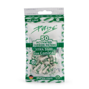 Purize XTRA Slim Conical 5.9mm Activated Charcoal Filters