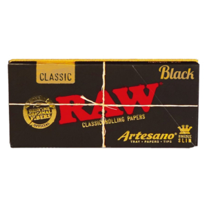 RAW Black Artesano King Size Slim