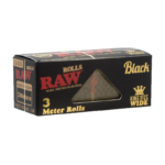 RAW Black King Size Rolls 3m