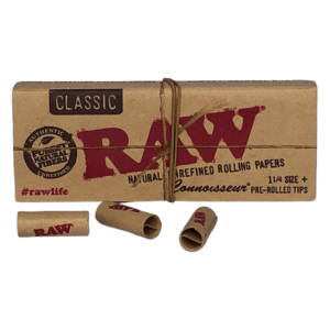 RAW Classic Connoisseur 1 1/4 + Tips