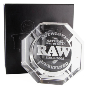 RAW Crystal Glass Ashtray