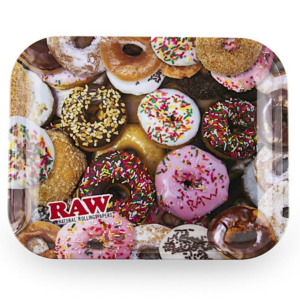 RAW Donut Metal Rolling Tray Large