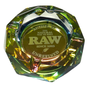 RAW Rainbow Thick Glass Ashtray