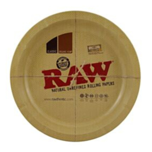 RAW Round Metal Rolling Tray