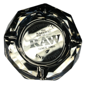 RAW The Dark Side Thick Glass Ashtray