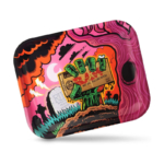 RAW Zombie Metal Rolling Tray Large