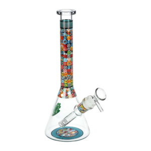 SeshGear Icon Blocks Pattern Beaker Bong