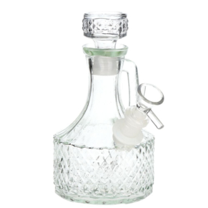 SeshGear Textured Vintage Glass Water Pipe