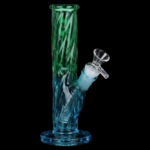 SeshGear Twist Ombre Straight Tube Glass Water Pipe