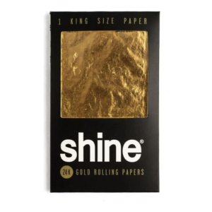 Shine 24K Gold King Size Rolling Papers