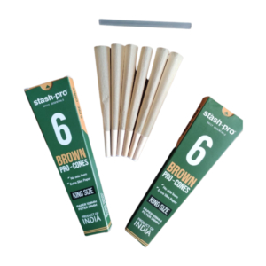 Stash-Pro Brown Pre-Rolled Cones