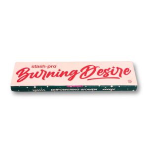 Stash-Pro Burning Desire Pink Rolling Papers with Tips