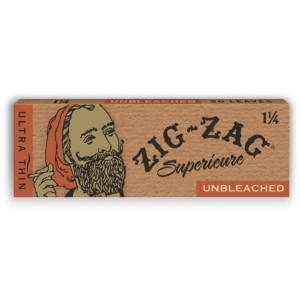 Zig-Zag Unbleached 1 1/4